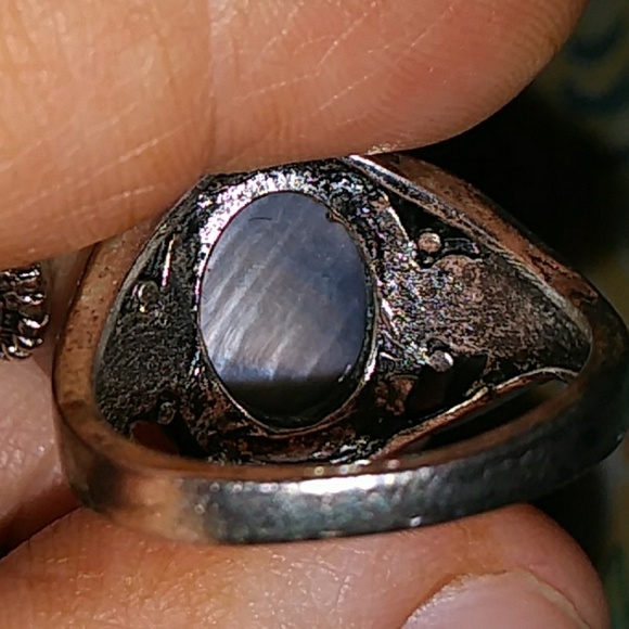 Silver gemstone ring - Picture 3 of 6